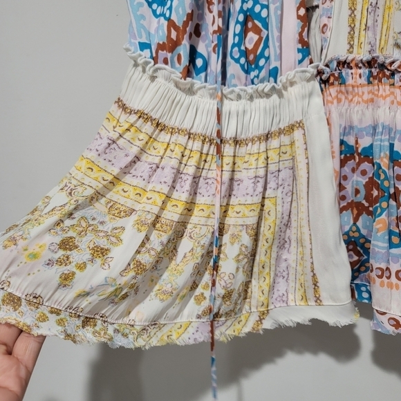 Free People Bellini Patchwork Top Size XS - Picture 4 of 12